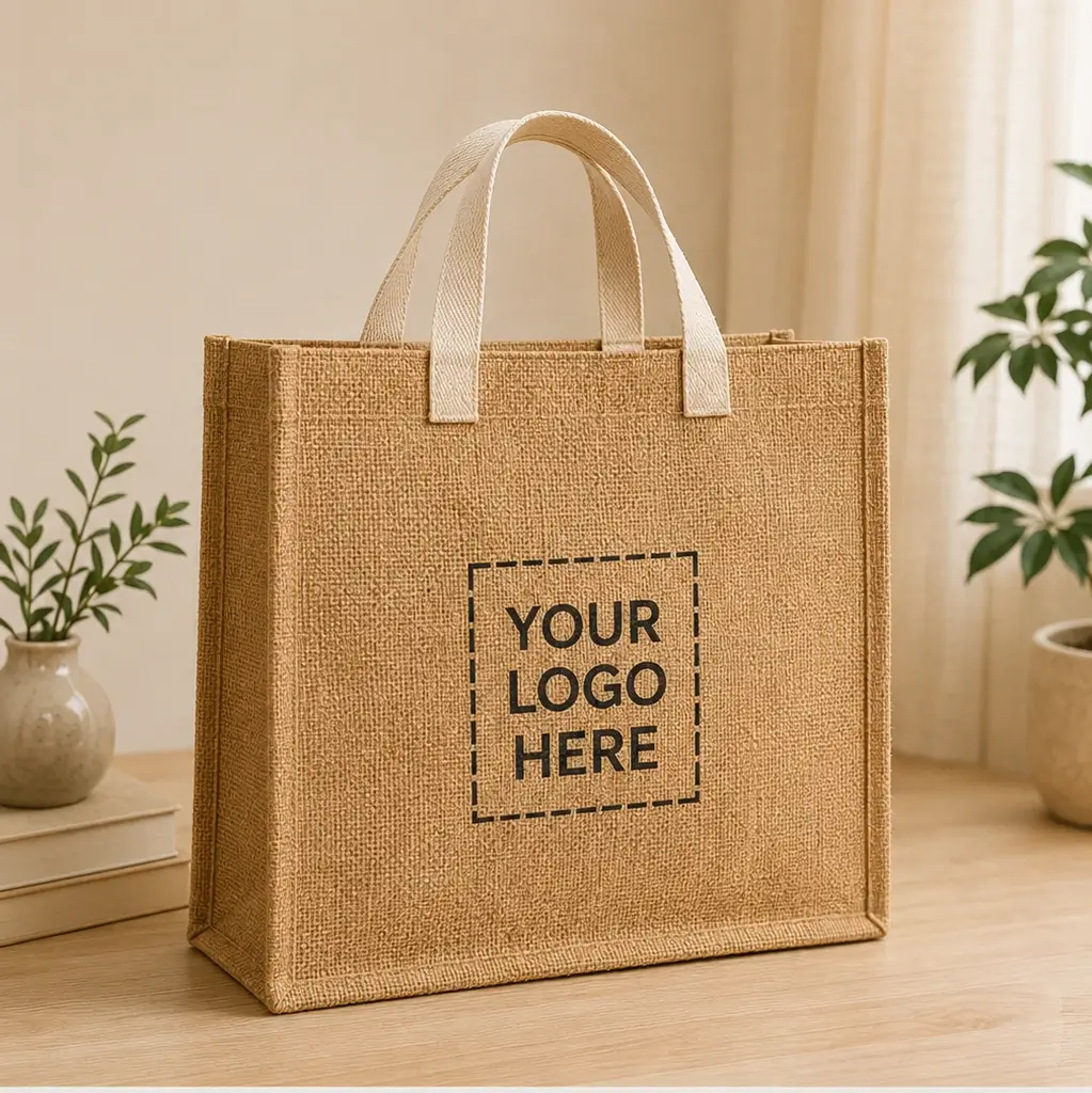 Custom Logo Shopper Bag